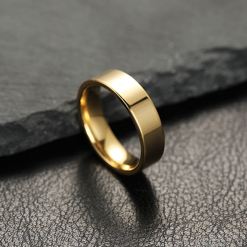 Stainless steel ring jewelry