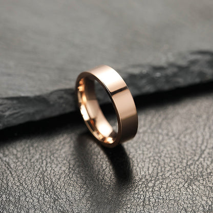 Stainless steel ring jewelry