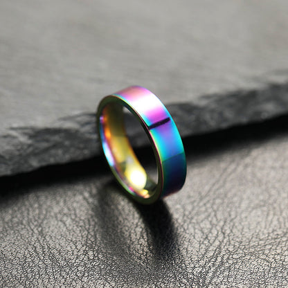 Stainless steel ring jewelry