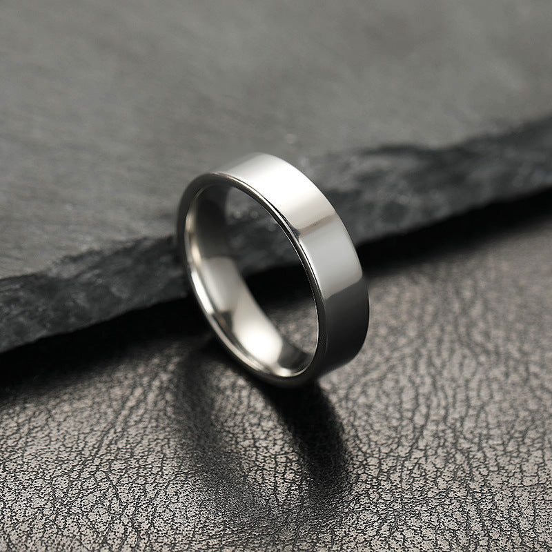 Stainless steel ring jewelry