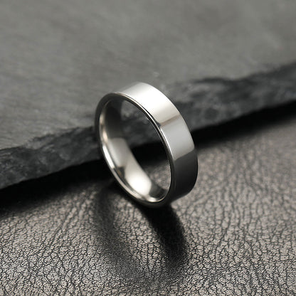 Stainless steel ring jewelry
