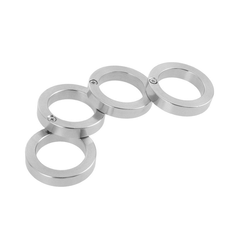 Stainless Steel Ring Knuckle Duster Self-Defense Weapon
