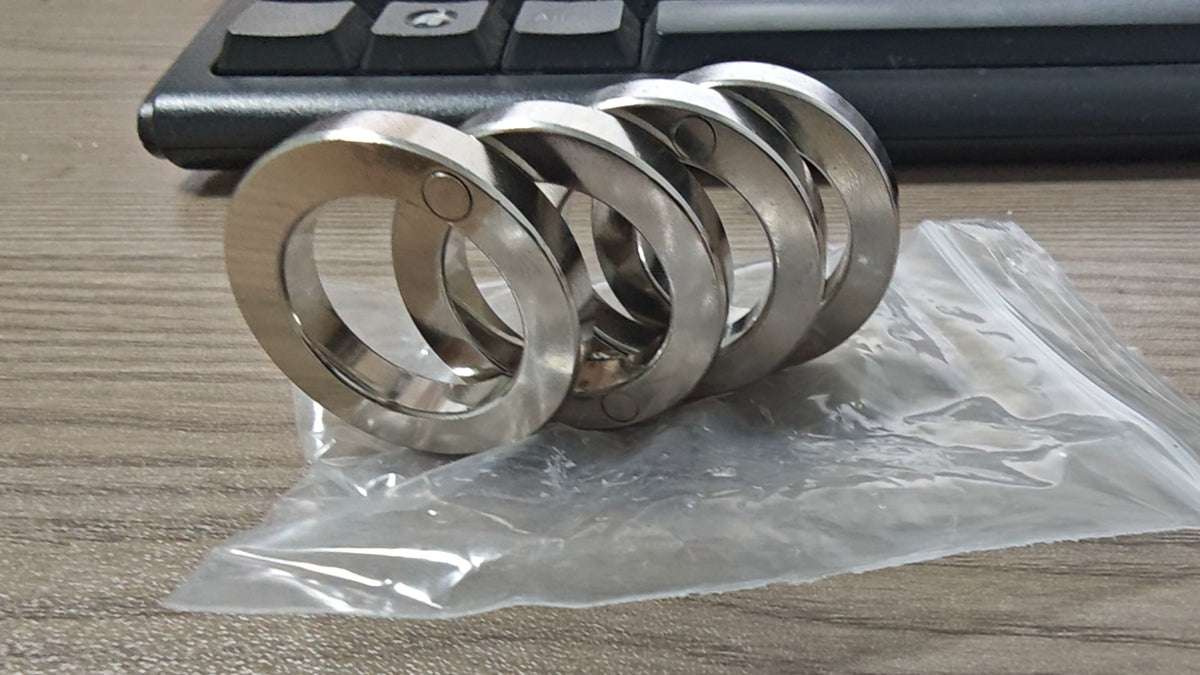 Stainless Steel Ring Knuckle Duster Self-Defense Weapon