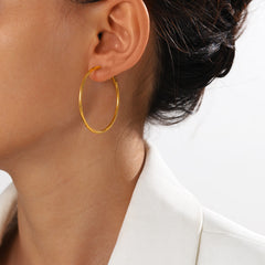 30mm Earrings-Steel