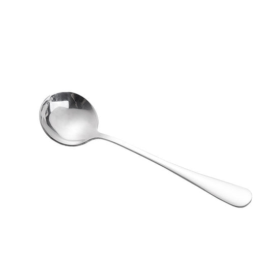 Stainless steel round spoon