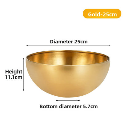 Stainless Steel Salad Mixing Bowl