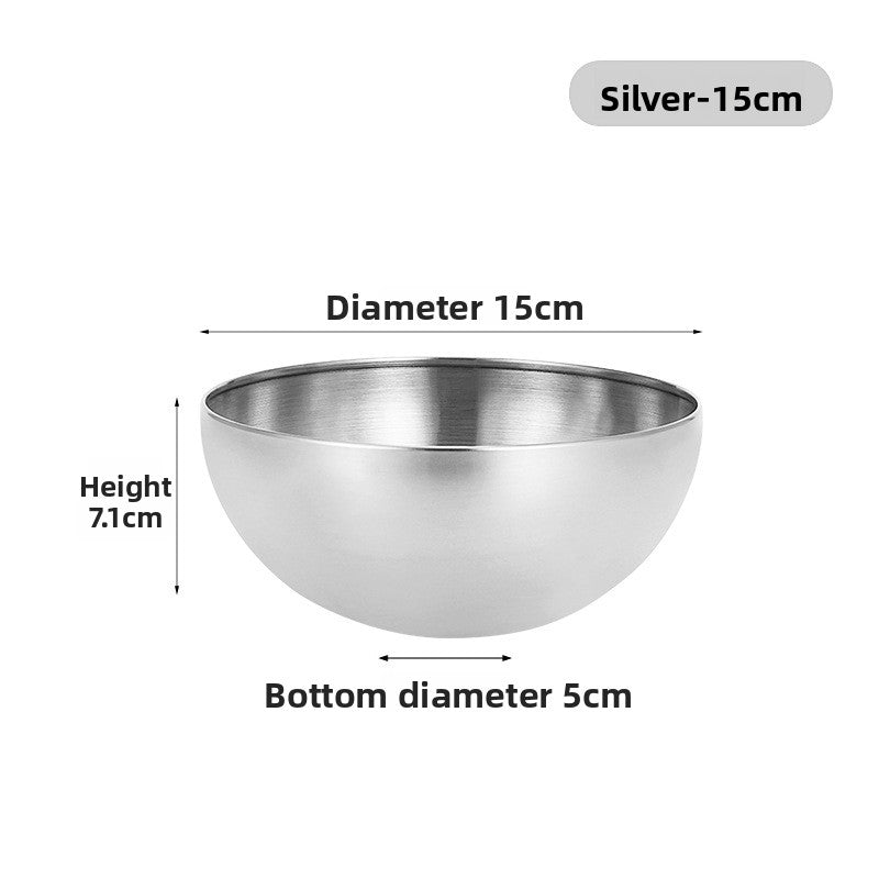 Stainless Steel Salad Mixing Bowl