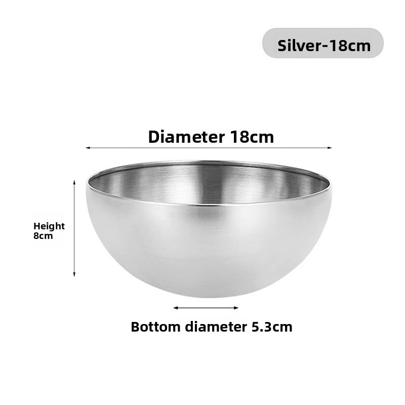 Stainless Steel Salad Mixing Bowl