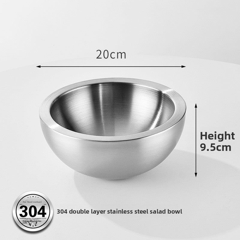 Stainless Steel Salad Mixing Bowl