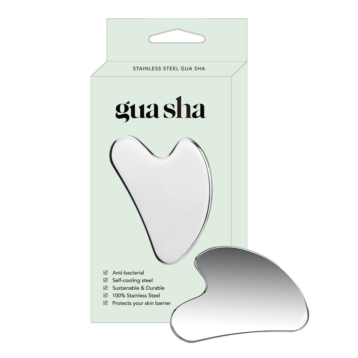 Stainless Steel Scraping Board for Facial Beauty