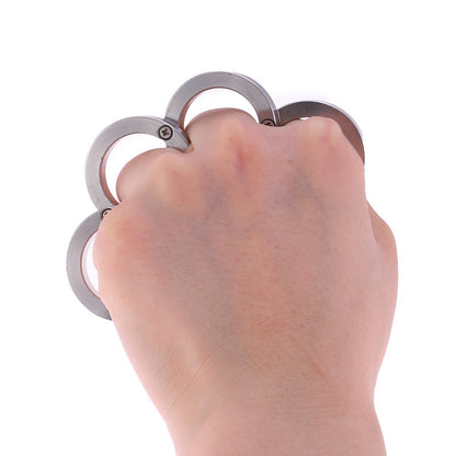 Stainless Steel Self-Defense Ring with Emergency Window Breaker