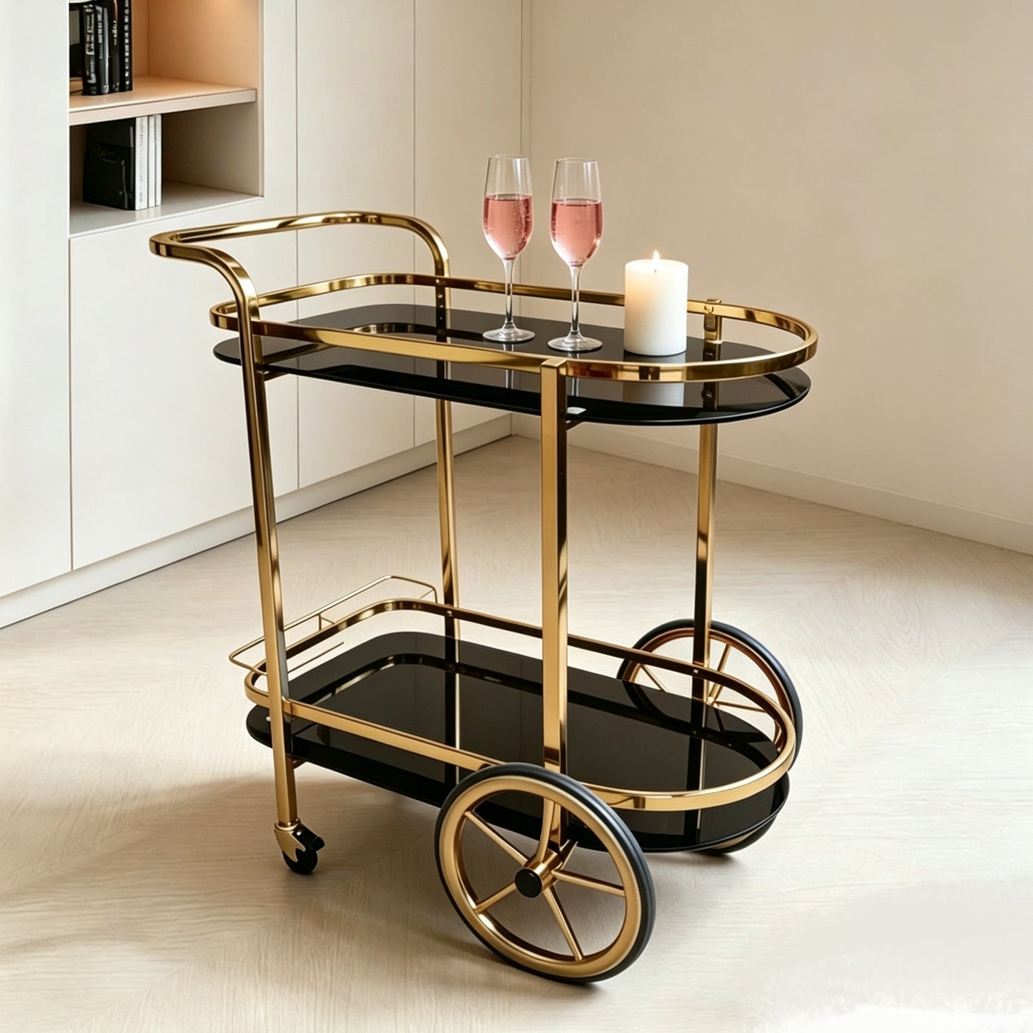 Stainless Steel Service Cart
