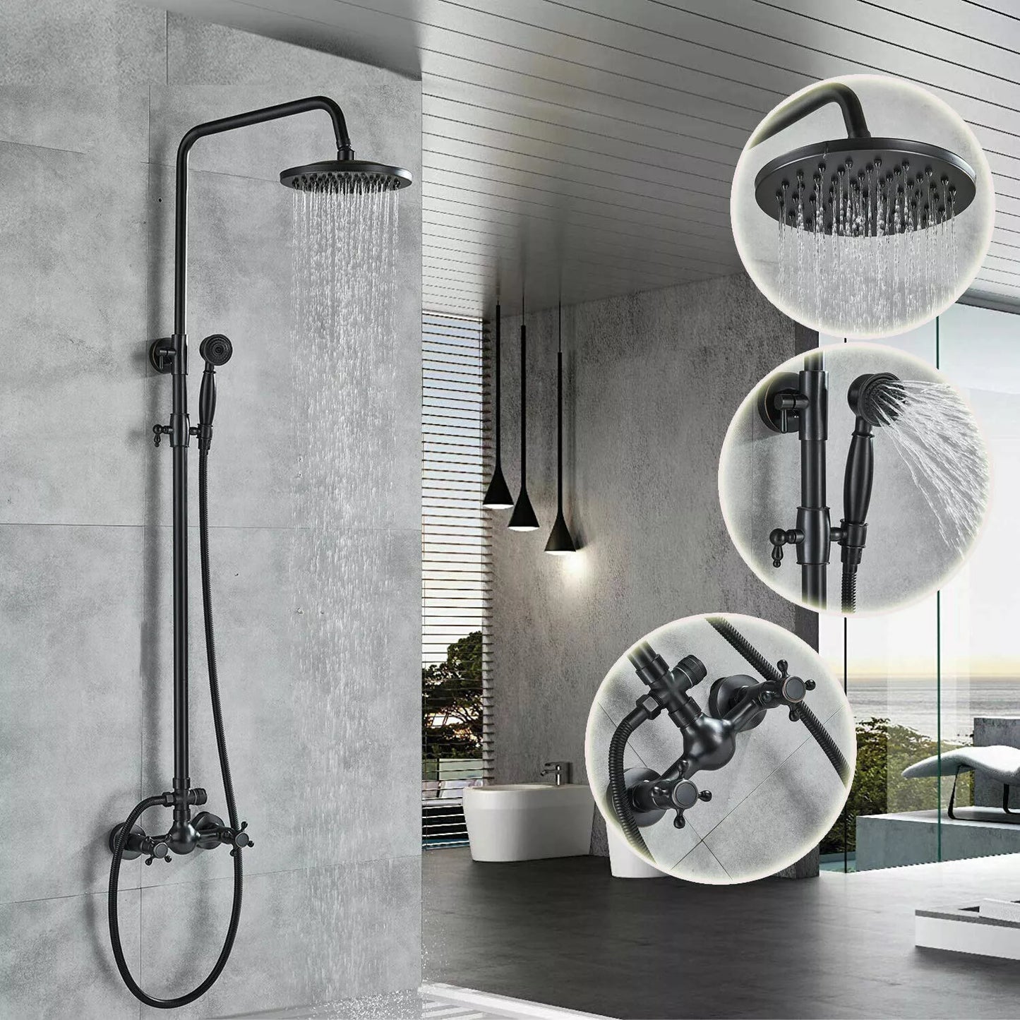 Stainless Steel Shower Set