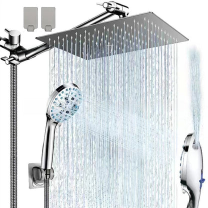 Stainless Steel Shower Set with 8 Functions