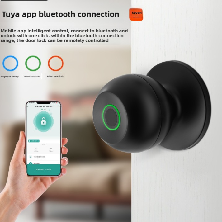 Stainless Steel Smart Fingerprint Door Lock with Bluetooth