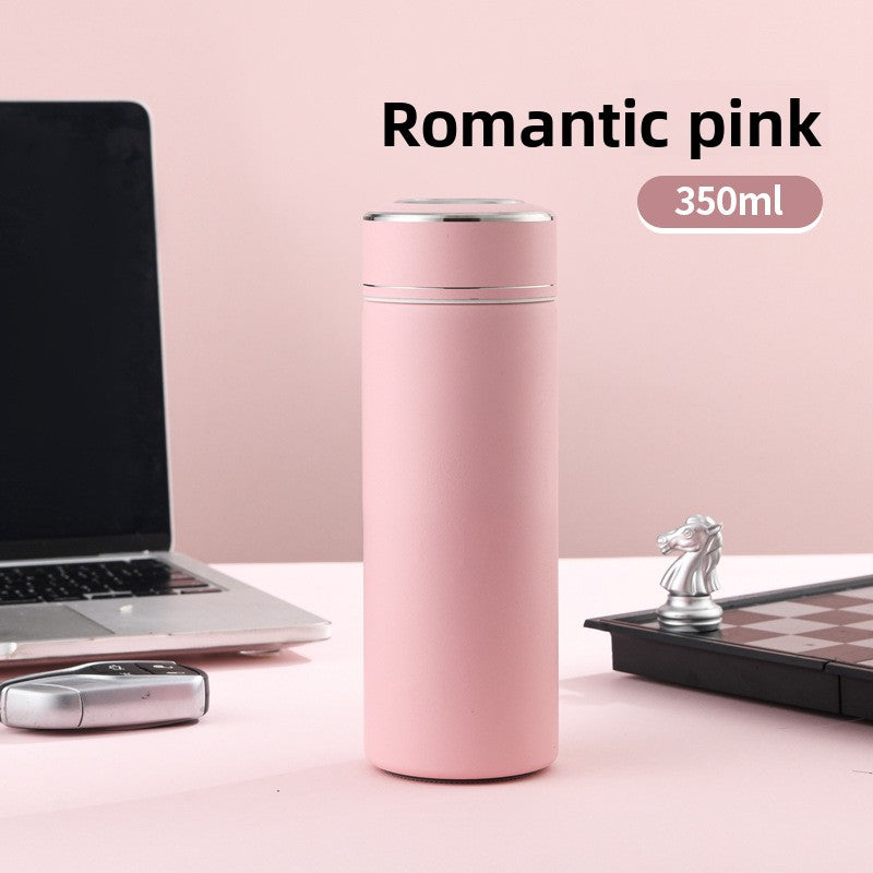 Stainless Steel Smart Thermos Cup with Temperature Display