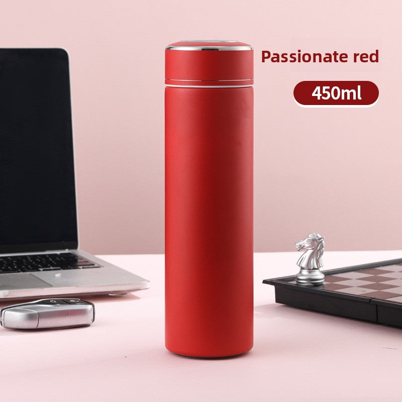 Stainless Steel Smart Thermos Cup with Temperature Display