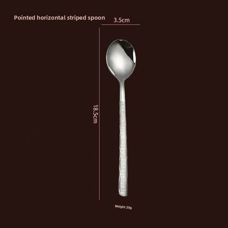 Stainless steel spoon
