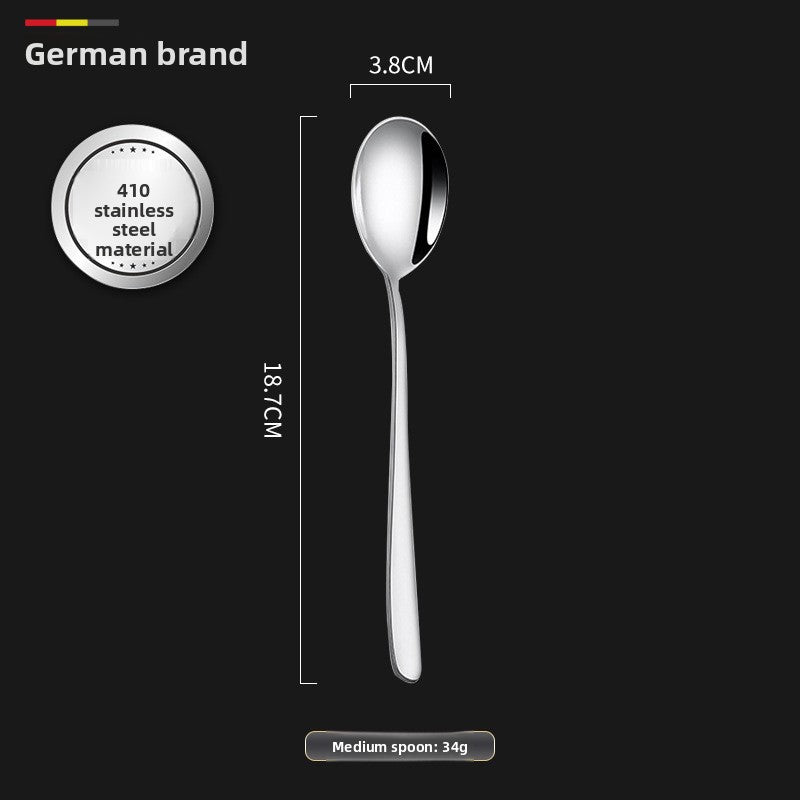 Stainless steel spoon