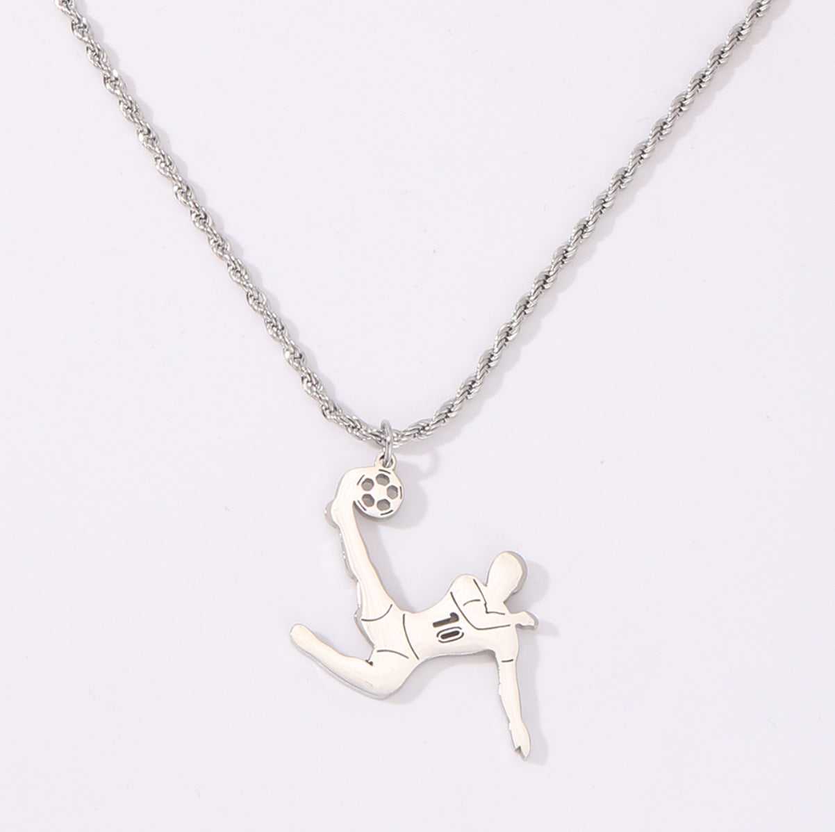 Stainless Steel Sports Necklace