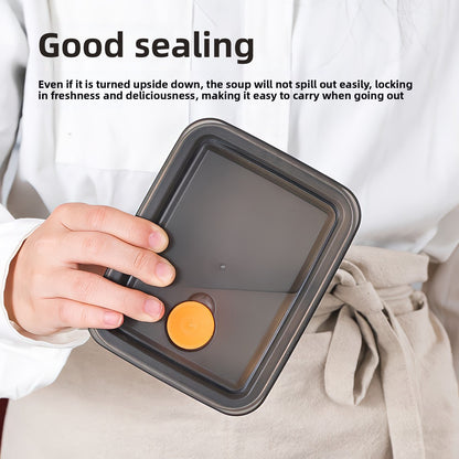 Stainless steel square food storage box