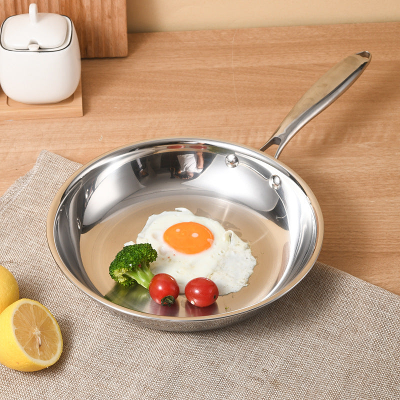 Stainless Steel Steak Frying Pan