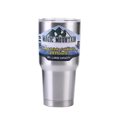 Stainless steel straw cup