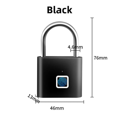 Stainless steel suitcase with fingerprint lock