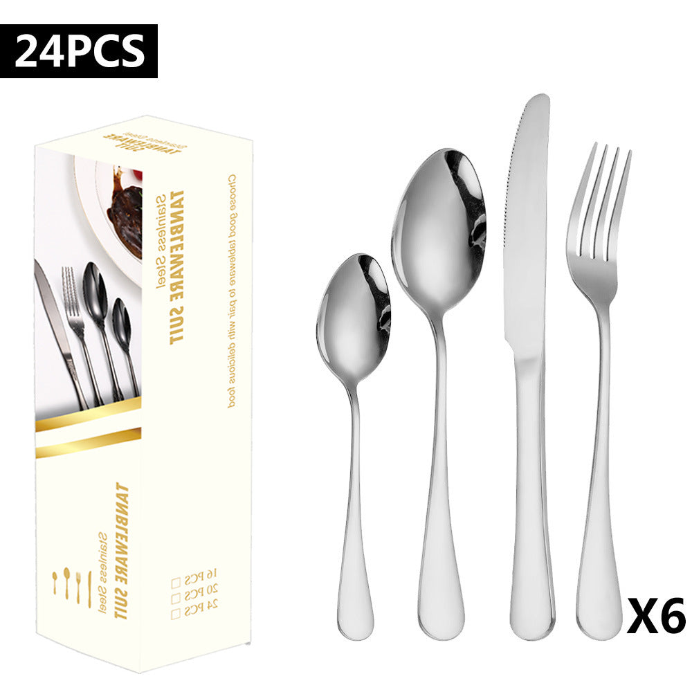 Stainless steel tableware