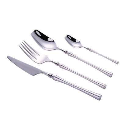 Stainless Steel Tableware Knife Fork Spoon Set
