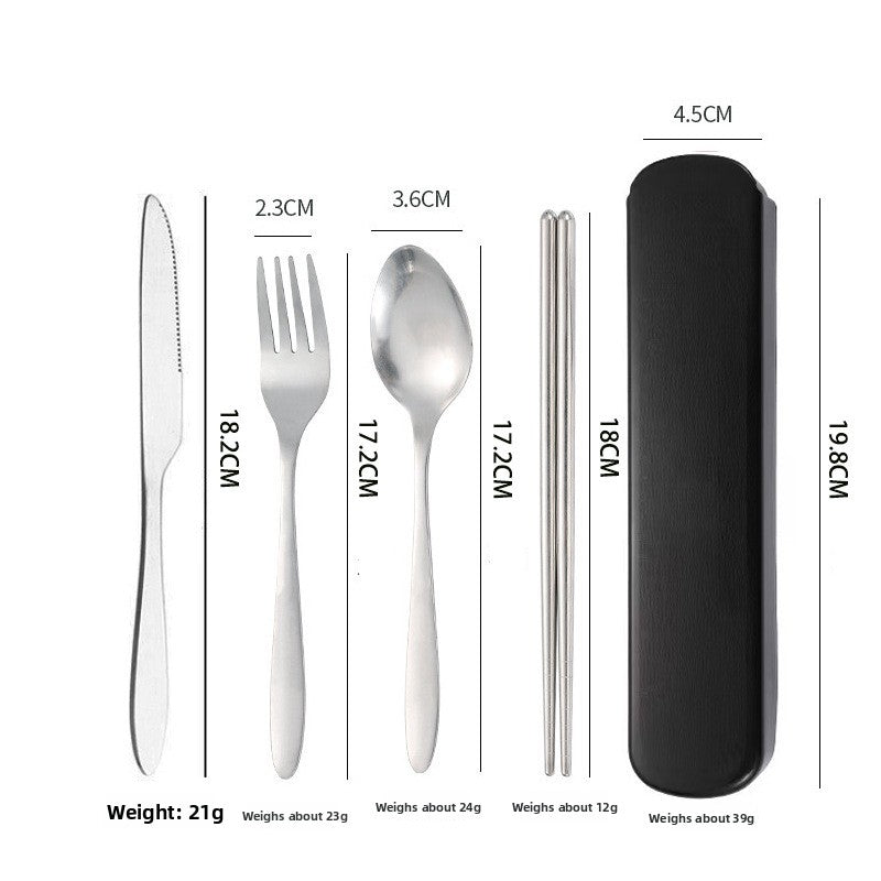 Stainless Steel Tableware Set