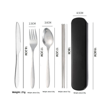 Stainless Steel Tableware Set