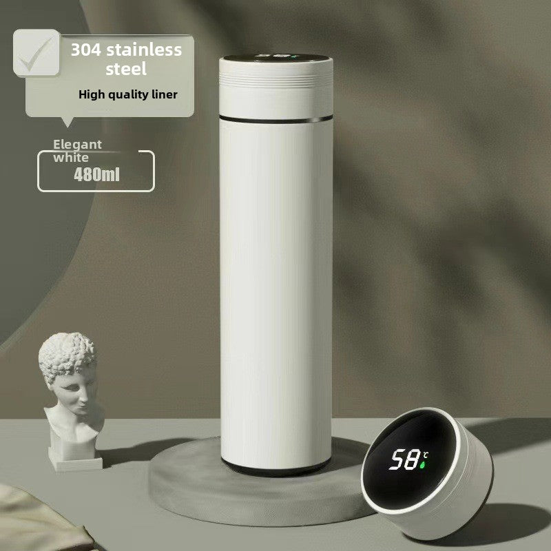 Stainless Steel Temperature Display Thermos Cup