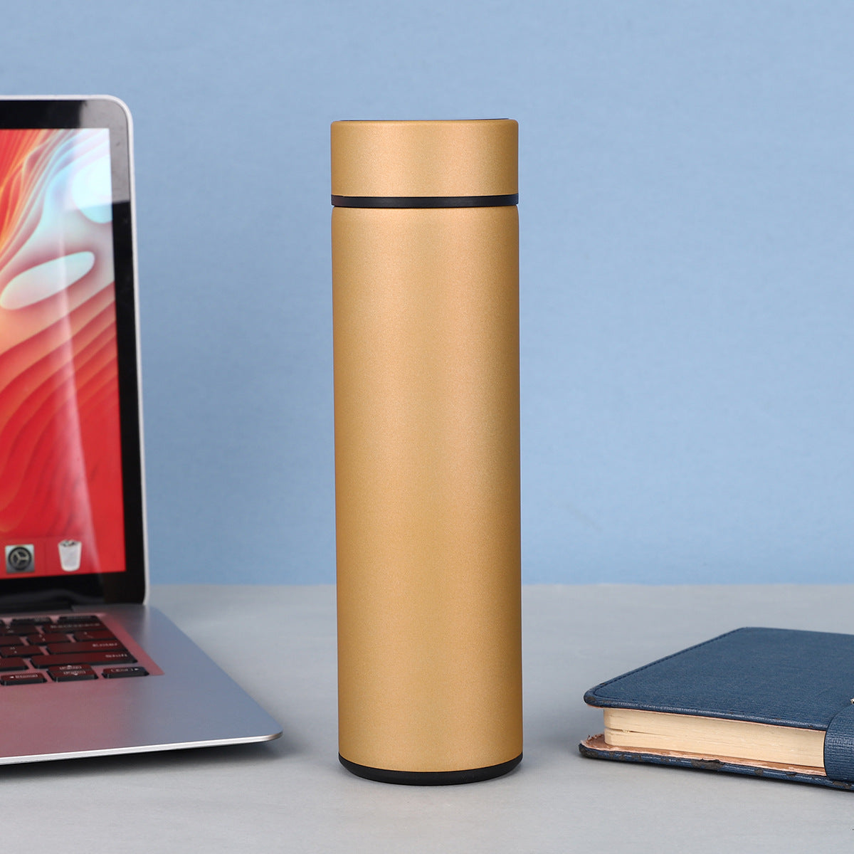 Stainless Steel Temperature Display Thermos Cup