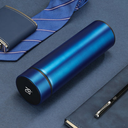 Stainless Steel Temperature Display Thermos Cup