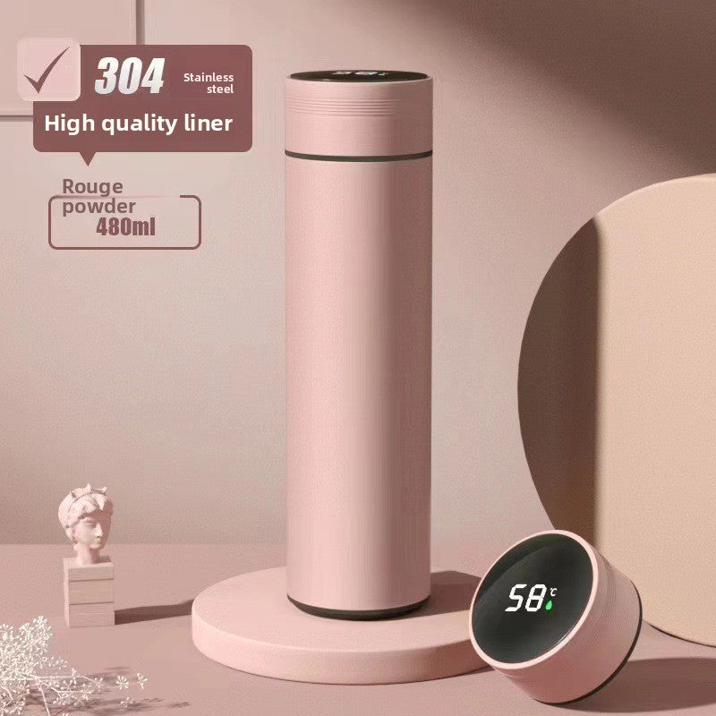 Stainless Steel Temperature Display Thermos Cup