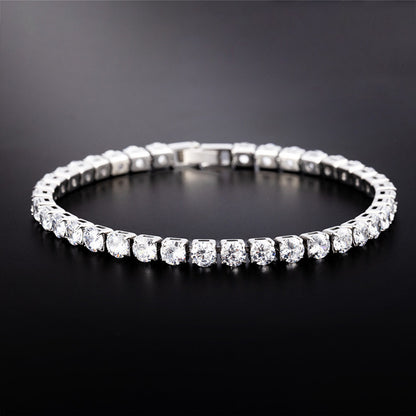 Stainless Steel Tennis Chain Bracelet Necklace