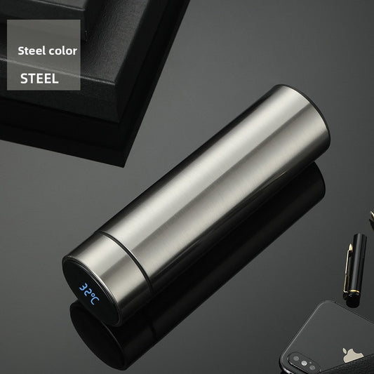 stainless steel thermos cup.