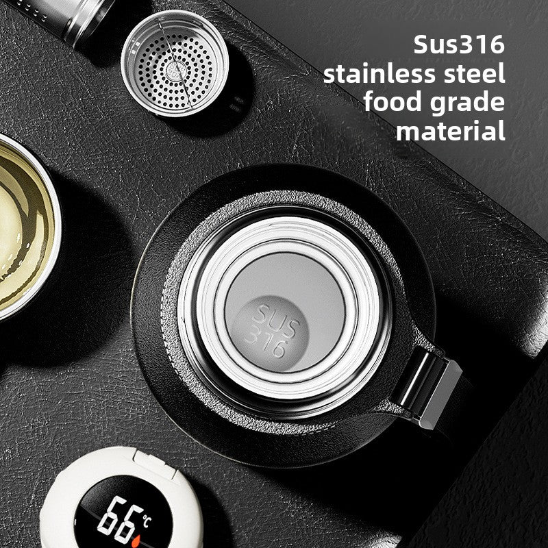 Stainless Steel Thermos Cup with Handle