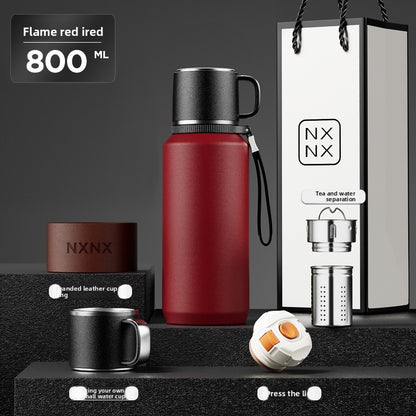 Stainless Steel Thermos Cup with Handle