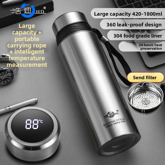 Stainless steel thermos