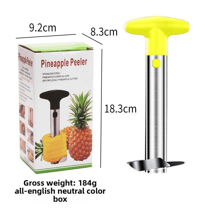 Stainless steel thickened sharp pineapple knife