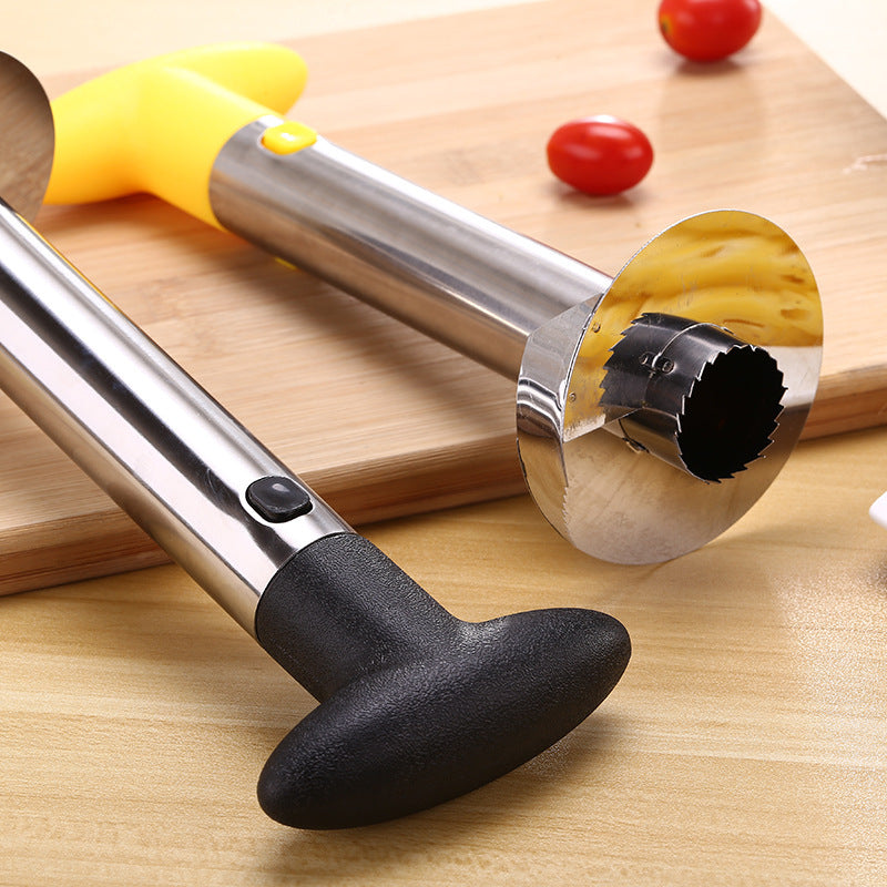 Stainless steel thickened sharp pineapple knife