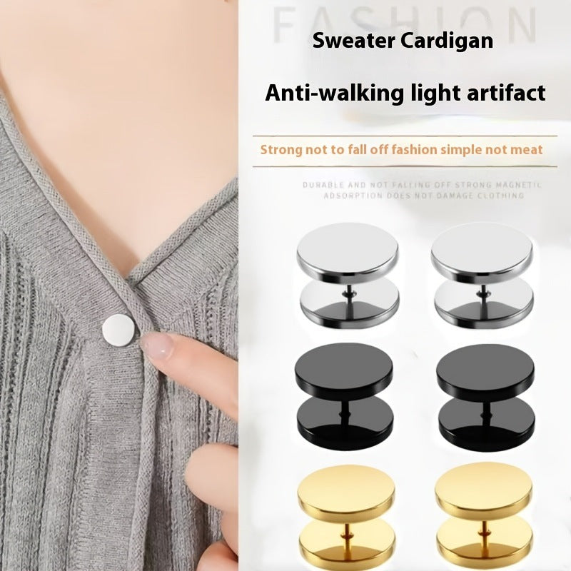 Stainless Steel Threaded Earrings