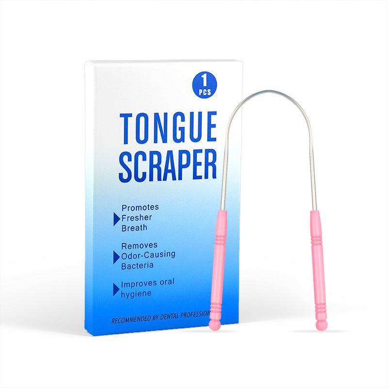 Stainless Steel Tongue Cleaner Scraper
