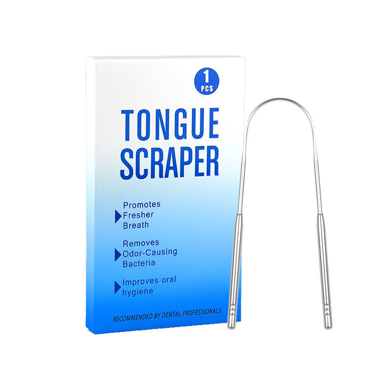 Stainless Steel Tongue Cleaner Scraper