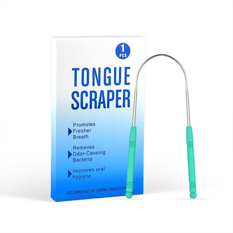 Stainless Steel Tongue Cleaner Scraper