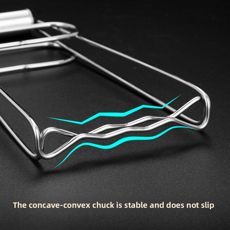 Stainless steel tray clamp