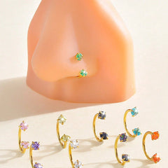 Silver transparent diamond