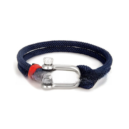 Stainless Steel U-shaped Sports Buckle Horseshoe Buckle Bracelet